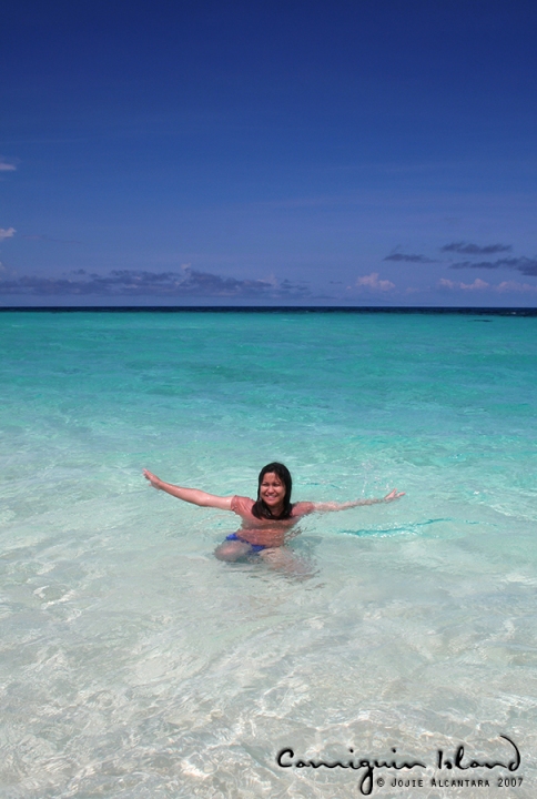 Me in White Island, Camiguin