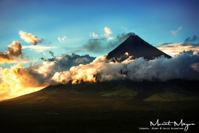 Aerial shot of Mayon Volcano © Jojie Alcantara